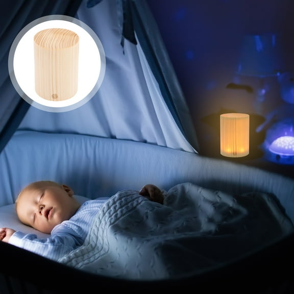 MEIBUTYUP Cylindrical Lamp for Bedroom, Warm Light, Modern Design, Energy Efficient, 1 Piece