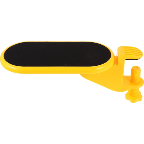 MEIBUTYUP Yellow PP Arm Wrist Rest for Computer Desk Lightweight