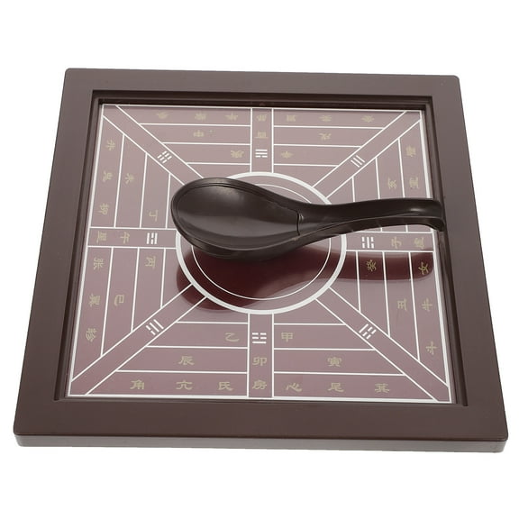 MEIBUTYUP Brown Direction Compass Model Plastic Teaching Tool for School Use Educational Geography Supplies