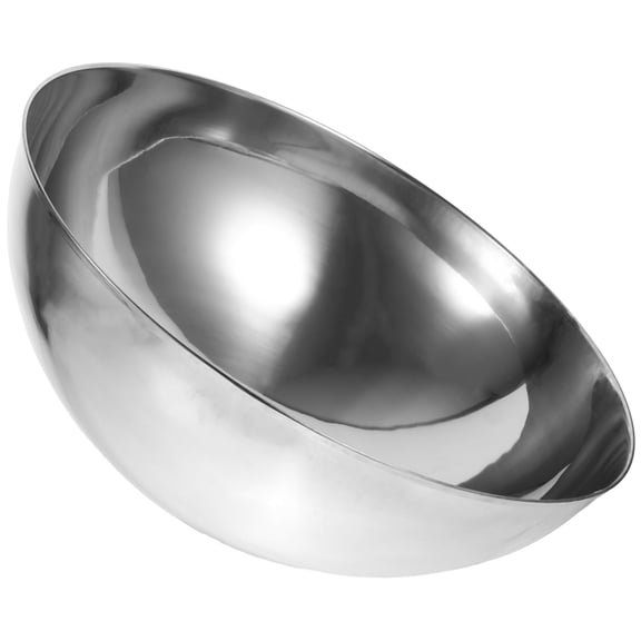 MEIBUTYUP Dish Dust Cover Stainless Steel Round Dome Even Heat Concentration 1Set