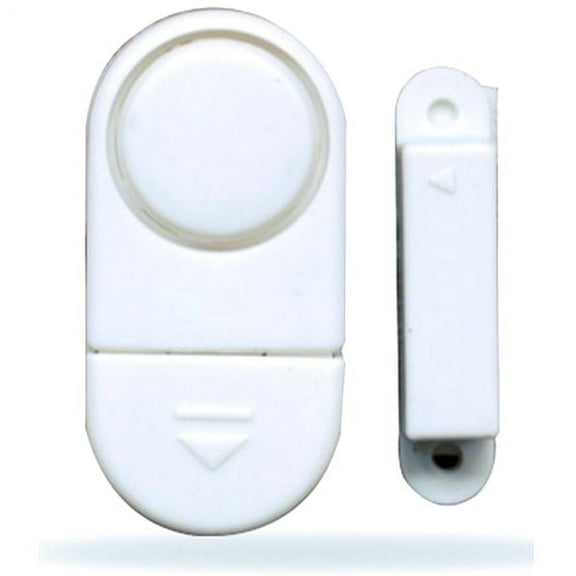 MEIBUTYUP Door Entry Alarm, White Magnetic Sensor with 90dB Loud Security Alert for Home and Office Safety