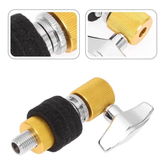 MEIBUTYUP Aluminum Alloy -Hat Clutch for Drummers, 1 Set Drum Accessory for Drum Kit