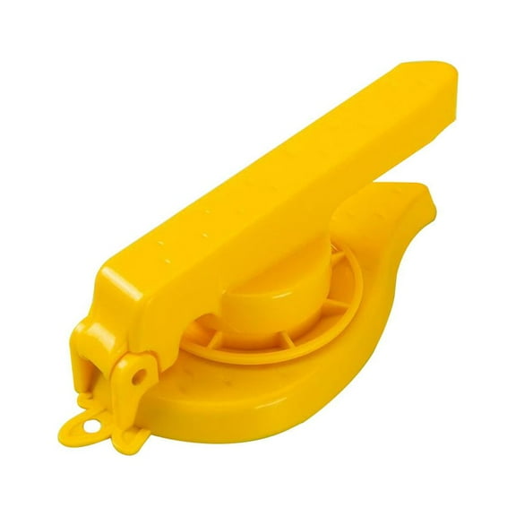 MEIBUTYUP Yellow Plastic Dumpling Wrapper Mold Dough Presser for Home Kitchen Use Easy to Make Dumpling