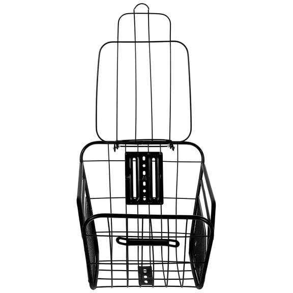MEIBUTYUP Lightweight Metal Front Bike Basket for Commuting, Home Use, and Everyday Storage
