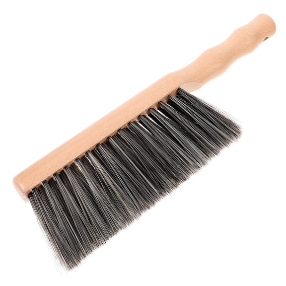 MEIBUTYUP Wood and Pet Fireplace Brush with Ergonomic Handle for Kitchen and Hearth Cleaning
