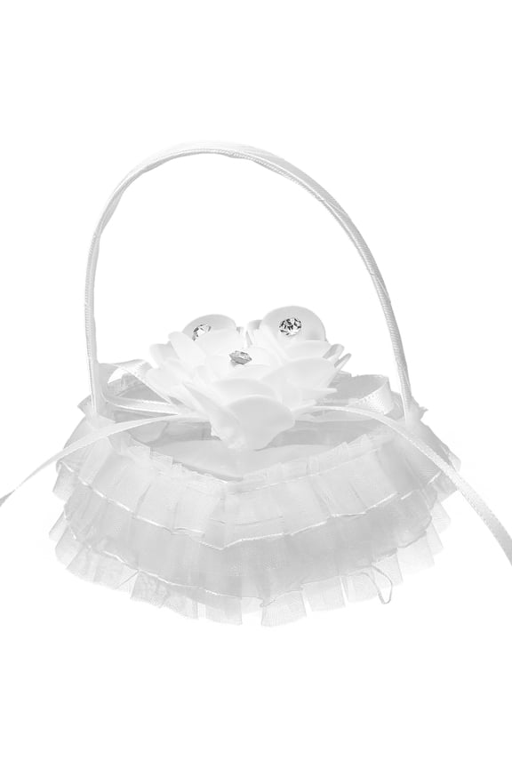 Engagement Ring Pillow Lace Design for Wedding Ceremony 1Pack