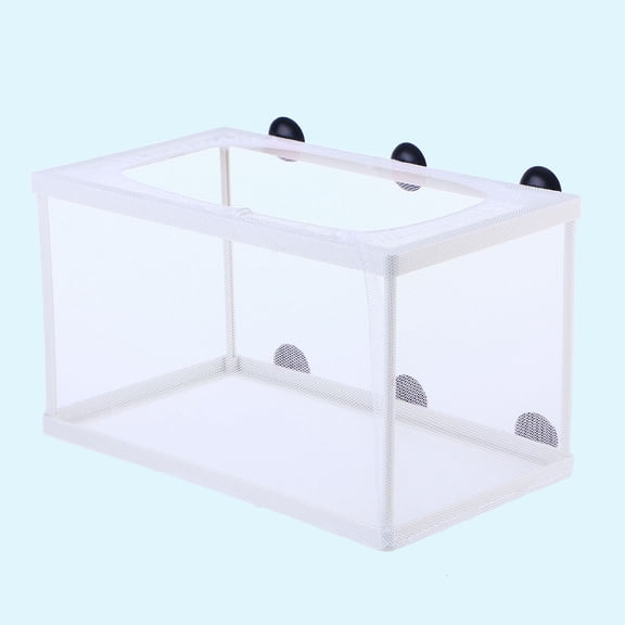 MEIBUTYUP Plastic Breeding Fry Net Hatchery Set for Aquarium Fish Breeding and Fry Care, and Easy to Use