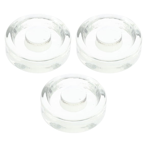 MEIBUTYUP Glass Fermenting Lids for Pickles, 3-Piece Transparent Set for Wide Mouth Jars, Kitchen Use, and Easy to Clean