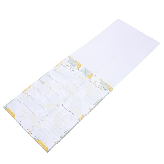 MEIBUTYUP Grocery List Magnet Multi-Color Shopping List Organizer for Family Kitchen Use 1 Piece