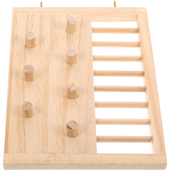 MEIBUTYUP Natural Wood Hamster Accessory for Cage Climbing and Chewing