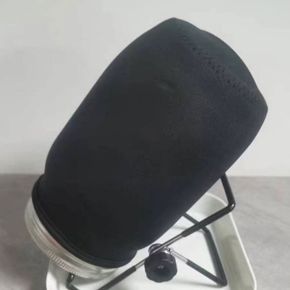 MEIBUTYUP Indoor Gardening Hydroponic Plant Covers Sprouting Jar Black Sleeves Black Cloth 1Pack