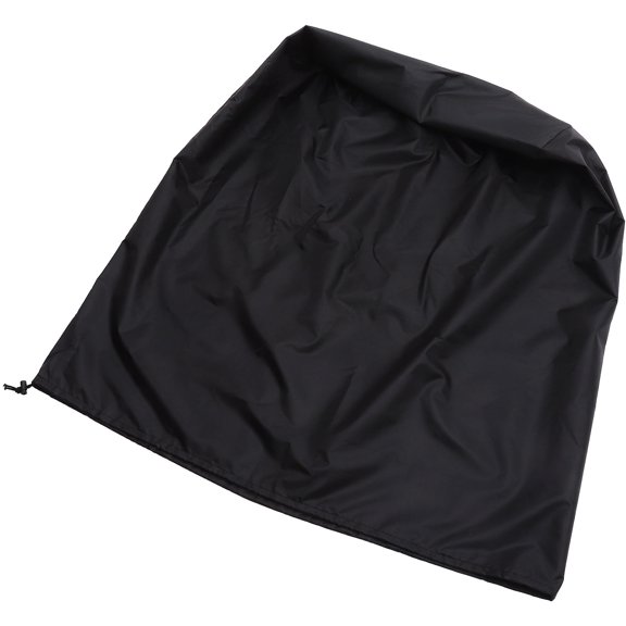 MEIBUTYUP Black Oxford Cloth Rain Cover for Outdoor Water Buckets, Foldable, Lightweight Protective Sleeve