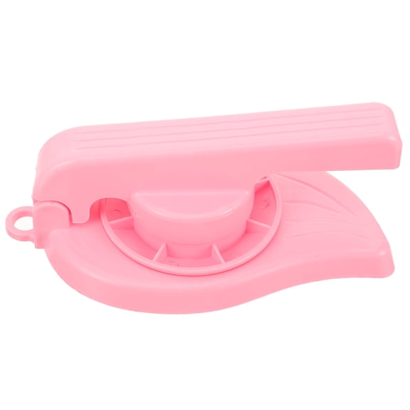 MEIBUTYUP Dumpling Mould Maker Dumpling Skin Pressing Plate Pink 1Set