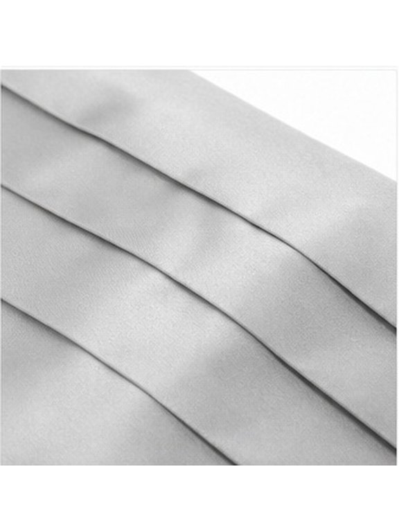 Men's Cummerbund, Adjustable Pleated Tuxedo Waistband for Weddings and Formal Events