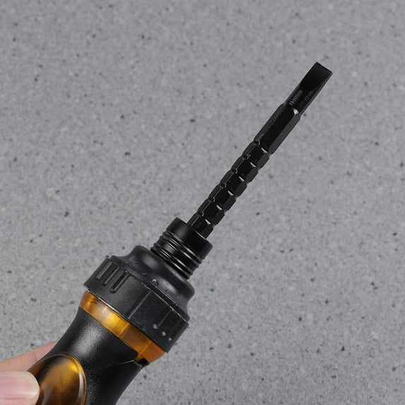 MEIBUTYUP Magnetic Ratchet Screwdriver Durable Steel Manual Tool for Repairing