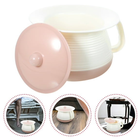 MEIBUTYUP Handheld Portable Potty for Adults, Easy to Clean, Assorted Colors, Travel and Home Use