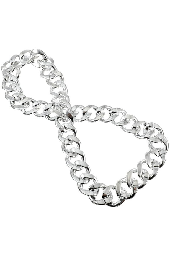 Large Chain Necklace Stylish Decorative Pendant Accessory for Men Women Trendy Streetwear Jewelry