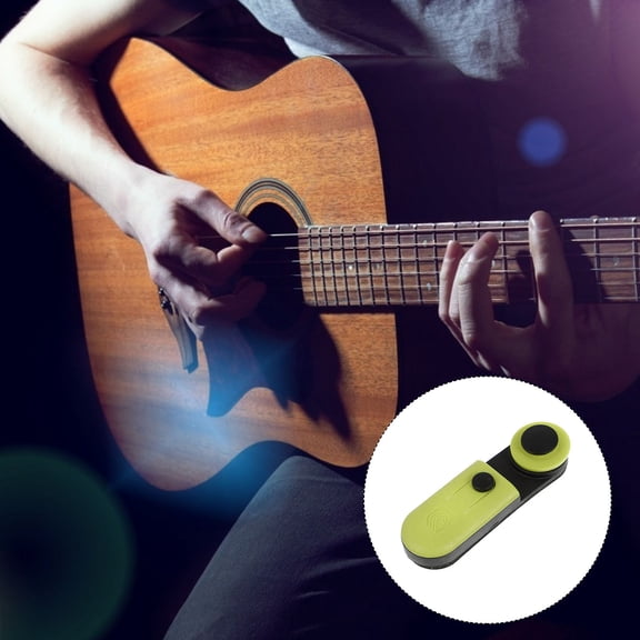 MEIBUTYUP Bass and Electric Guitar Green Strap Lock Buckle Secure Fixator Easy to Use and Install