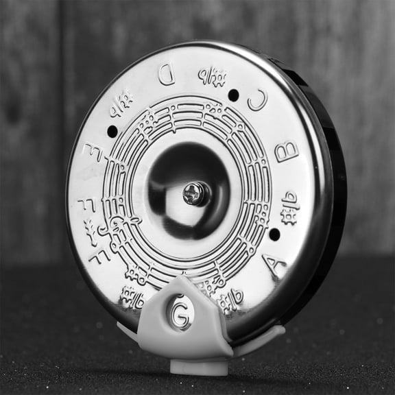 MEIBUTYUP Metal Violin Tuner with 13 Tone Settings for Accurate Pitch, Lightweight Compact Design for Easy Use