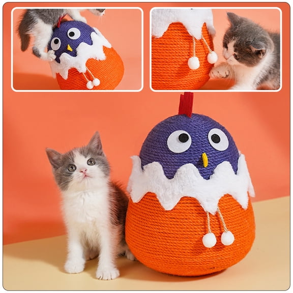 MEIBUTYUP Wear-Resist Cat Corner Scratcher, Sisal, Multi-Use, Assorted Colors