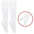 thumbnail image 1 of MEIBUTYUP Unisex White Cotton Winter Socks, Warm Thermal Socks for Men and Women, 1 Pair Comfortable Fit, 1 of 6