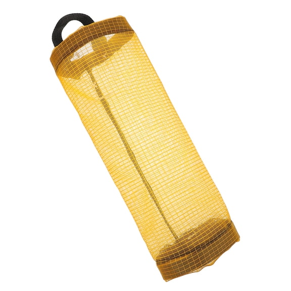 MEIBUTYUP Wall Mount Grocery Bag Holder Garbage Bag Organizer Polyester 1Pack