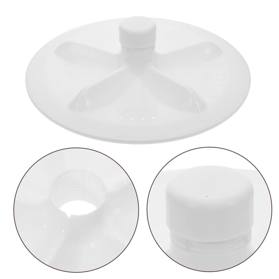 MEIBUTYUP White Plastic Washing Machine Replacement Parts Set, Multifunctional Design for Home Appliance Repair