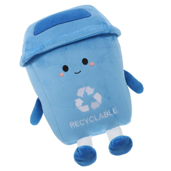 MEIBUTYUP Whimsical Plush Toy Blue Cute for Children and Living Room Use 1Pcs