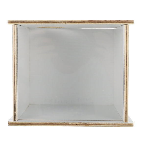 MEIBUTYUP Transparent Multi Function Sand Bath Box for Hamsters Safe and Easy to Clean Storage