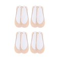 thumbnail image 1 of MEICHEN 4 Pairs Women's Cotton No Show Socks Thin Cozy Solid Color Sock Slippers Breathable Low Cut Socks, 1 of 7