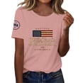 thumbnail image 1 of MEICHEN 4th Of July Shirts For Women Summer USA Star Stripes Graphic Tees Memorial Day Outfit 250th Anniversary USA Shirt, 1 of 6
