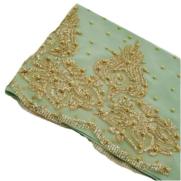 MEICHEN Bandanas for Women Muslim Chiffon Hijabs Scarf Turban Gold Beading Hijab for Woman Ramadan Scarf Women Long Headscarf All Seasons Fashion Must Have