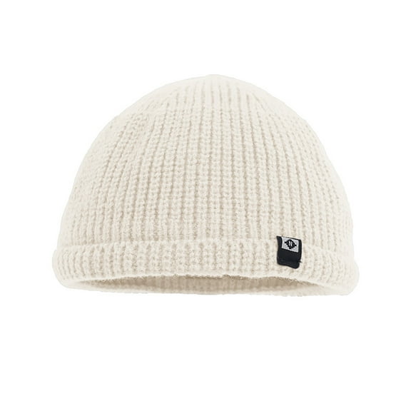 MEICHEN Beanie for Delicate Ladies Fashion New Winter Warm Hats for Women with Thick Fleece Cold Proof and Ear Protecting Slimming Knitted Wool Hats Winter Accessories Beige