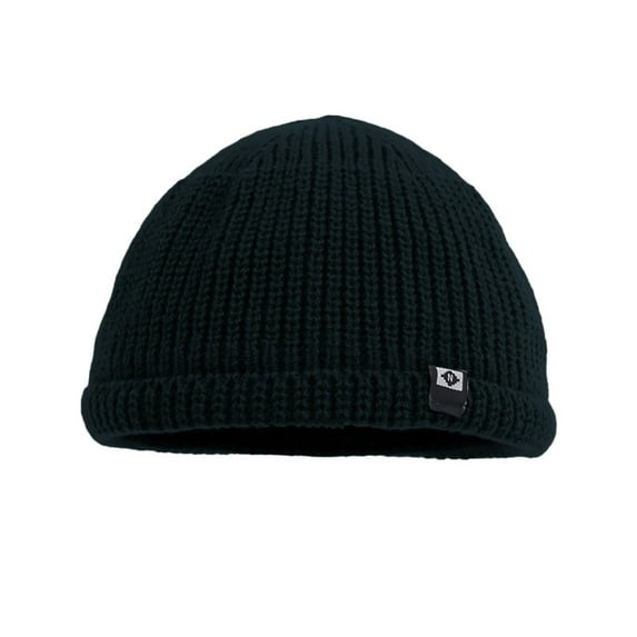 MEICHEN Beanie for Pretty Women Fashion New Winter Warm Hats for Women with Thick Fleece Cold Proof and Ear Protecting Slimming Knitted Wool Hats Winter Accessories Black