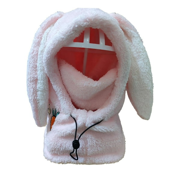 MEICHEN Beanie for Women, Women Winter Hat Full Long Ear Thick Plush Adjustable Windproof Warm Scarf Combo Cycling Skiing Cap, Fall Winter Fashion Accessories