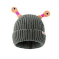 thumbnail image 1 of MEICHEN Beanie for Women, Cute Funny Frog Knitted Woolen Hat Plain Winter Bomber Hat, Fall Winter Fashion Accessories, 1 of 9