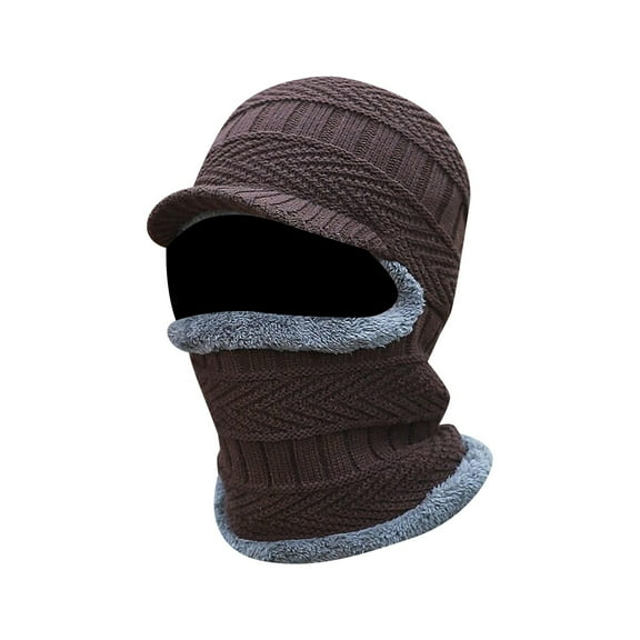 MEICHEN Beanie for Women Soft Thicken Wool Ski Warm Hats Neck Warm Winter Knitted Cap Scarf Set Winter Fashion Must Have