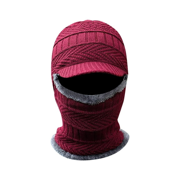 MEICHEN Beanie for Women Soft Thicken Wool Ski Warm Hats Neck Warm Winter Knitted Cap Scarf Set Winter Fashion Must Have