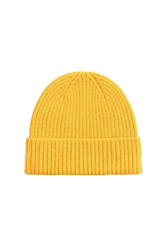 Beanie for Women and Men, Hot Soft Yarn Custom Plain Cuff Knit Winter Hat, Fall Winter Fashion Accessories