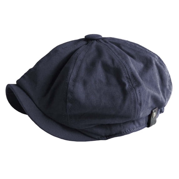 MEICHEN Beret Hat for Men, Beret Caps Newsboy Cap Tongue Cap Men's and Women's Models Adjustable Cap British Retro Newsboy Cap, Fall Winter Fashion Accessories
