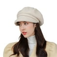 thumbnail image 1 of MEICHEN Beret Hat for Women, Women Newsboy Cap Visor Beret Hats Soft Panels Vintage Cabbie Hat Cap for Women, Fall Winter Fashion Accessories, 1 of 5
