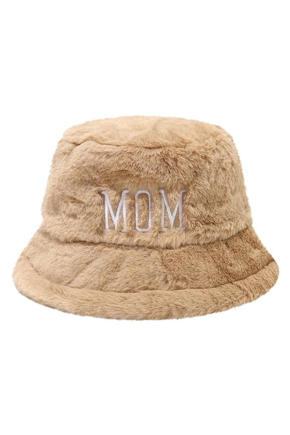 Bucket Hat for Graceful Ladies Fashion Women's Thickened Warm Furry Basin Hat for Outdoor In Autumn and Winter Street Fashion MOM Fisherman Hat Winter Accessories Yellow