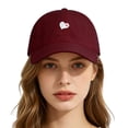 thumbnail image 1 of MEICHEN College Style Loving Couple Baseball Caps Girls' Summer Sunshade and Sun Caps Korean Version Student's Versatile Baseball Caps For, 1 of 5