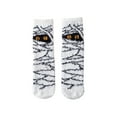 thumbnail image 1 of MEICHEN Cute Halloween Printed Crew Socks for Women Fall Fashion Fuzzy Socks Knitted Warm Cozy Socks, 1 of 4