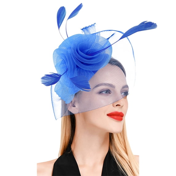 MEICHEN Fascinator Hats for Women Flower Hat for Tea Party Cocktail Ball Wedding Church Hat All Seasons Fashion Must Have