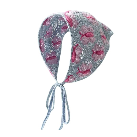 MEICHEN Fashion Essentials Summer Clothing Accessories for Women Women's Crochet Headband Style Knitted Elastic Crochet Headscarf Headbands for Women