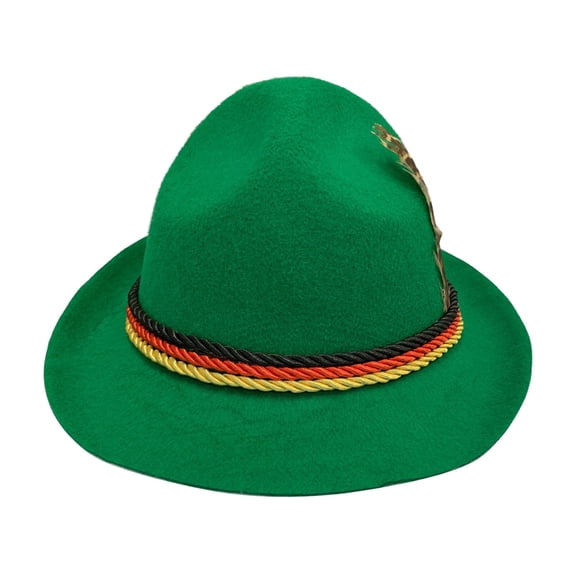 MEICHEN Fedora Hat for Women, Solid Color Casual Festival Oktoberfest Costume Hat, Fall Winter Fashion Accessories