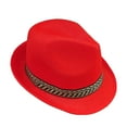 thumbnail image 1 of MEICHEN Fedora Hat for Women, Womens Sun Hat Breathable Soft Cool Fedora Jazz Hat Summer Outdoor Beach Sun Cap, Fall Winter Fashion Accessories, 1 of 4