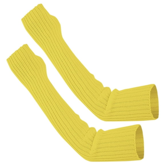 MEICHEN Fingerless Gloves for Women, Women Winter Wrist Arm Warmer Solid Knitted Long Fingerless Gloves Mitten, Fall Winter Fashion Accessories