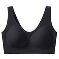 thumbnail image 1 of MEICHEN Full Cup Push Up Bras for Women Wireless Supportive Anti Sagging Underwear Solid Everyday Bras Trendy Summer Fall Essentials Clothes, 1 of 5